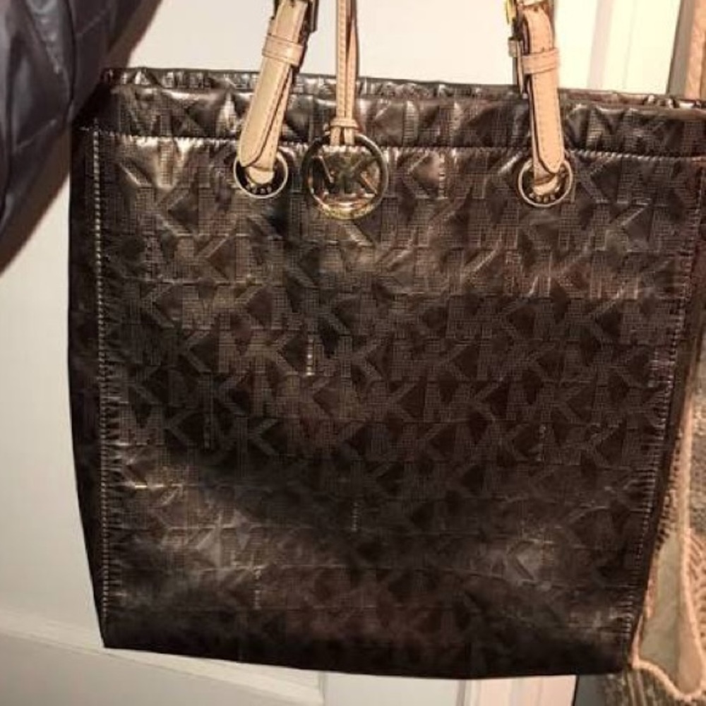 Authentic Rose Gold Mk Tote